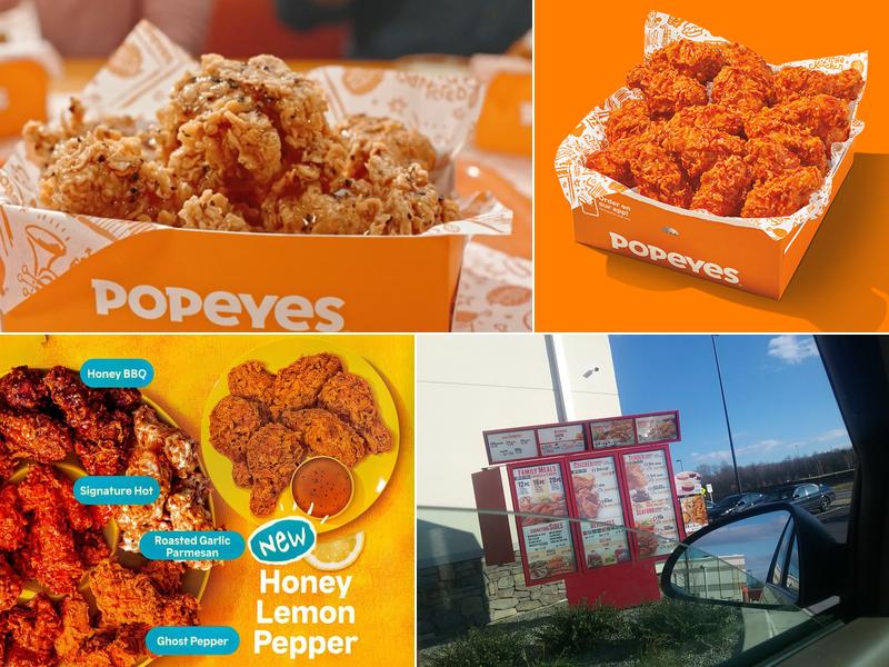 Popeyes Louisiana Kitchen Menu