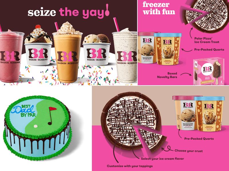 Baskin-Robbins Menu