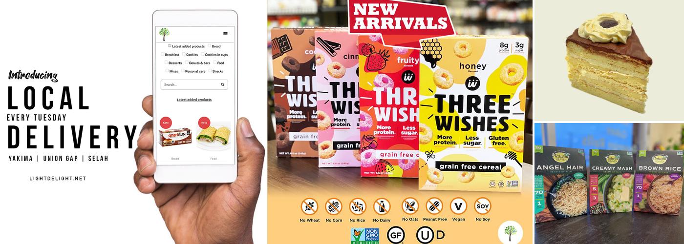 Light Delight Store Menu