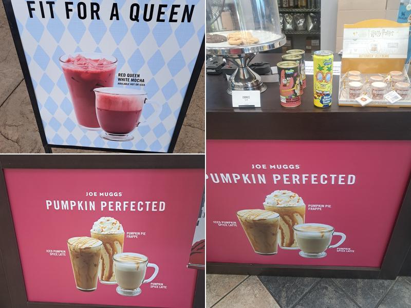 Joe Muggs Coffee Menu