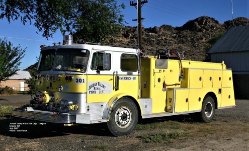 Jordan Valley Volunteer Fire Department Jordan Valley