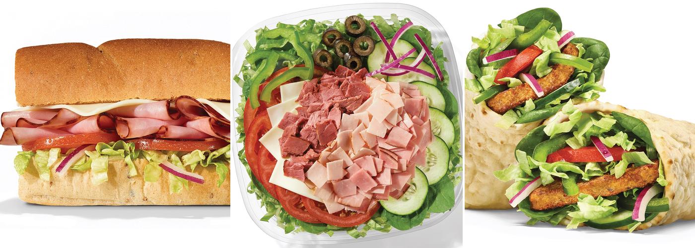 Subway Menu