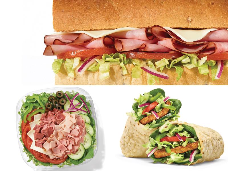 Subway Menu