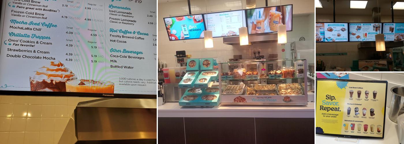 Cinnabon Menu