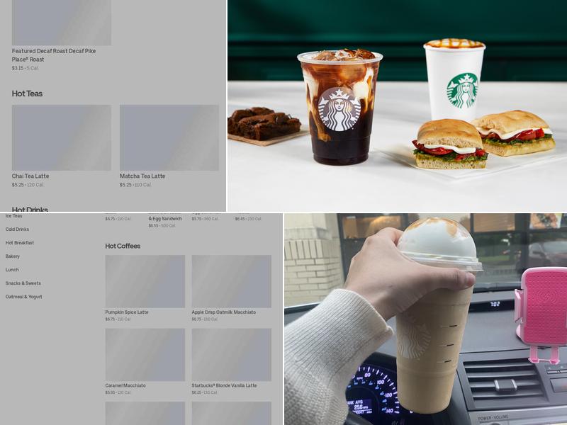 Starbucks Menu
