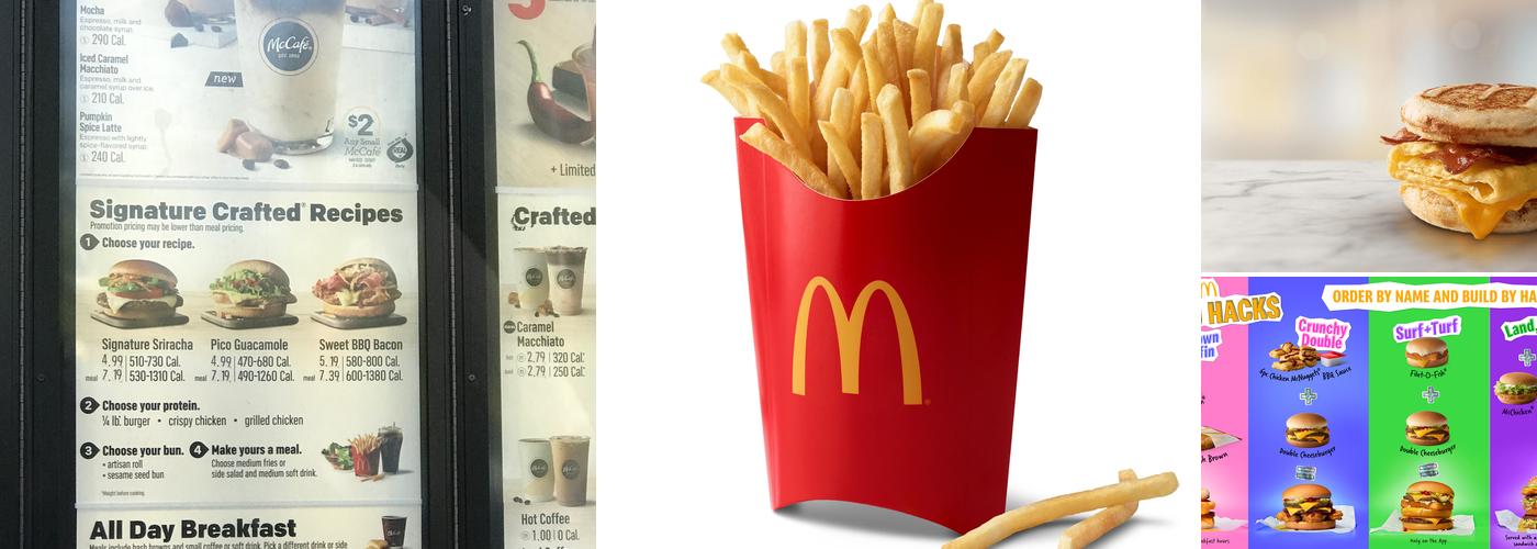 McDonald's Menu