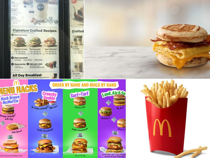 McDonald's Menu