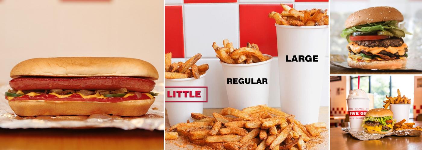 Five Guys Menu