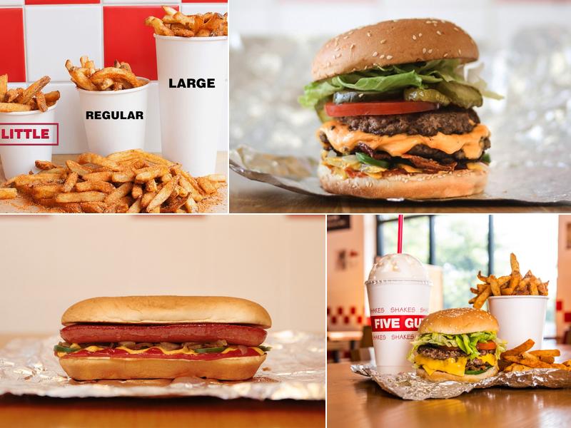 Five Guys Menu