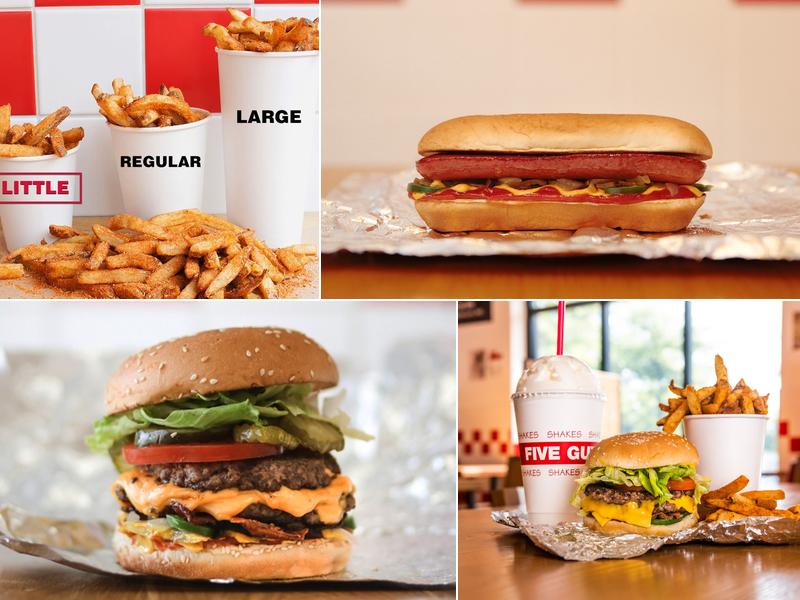 Five Guys Menu