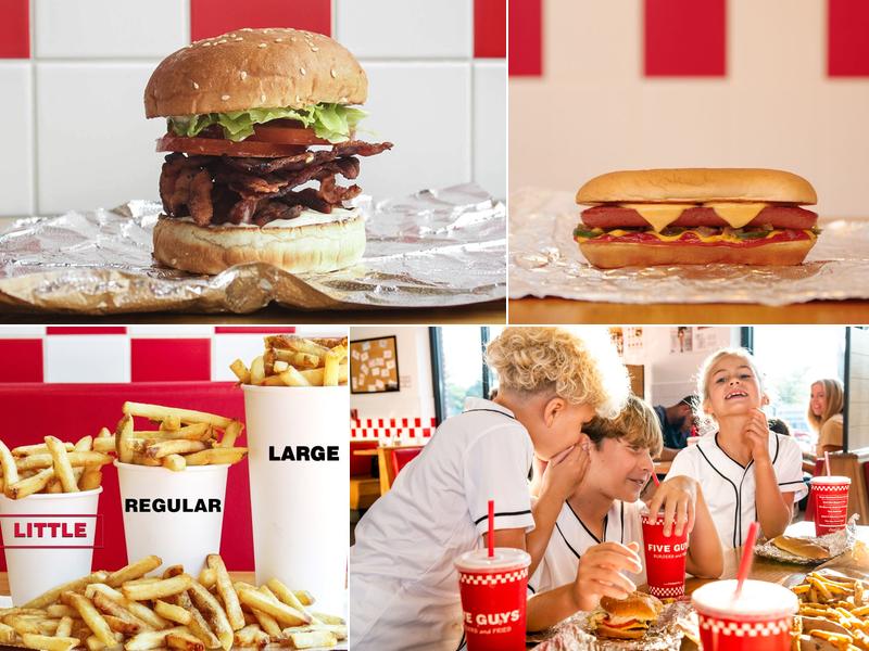 Five Guys Menu