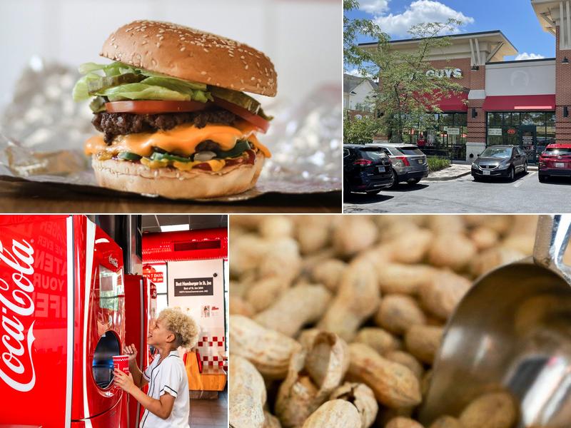 Five Guys 7690 Dorchester Blvd Suite 107, Hanover