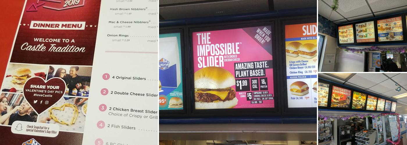 White Castle Menu