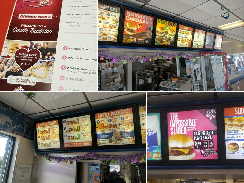 White Castle Menu