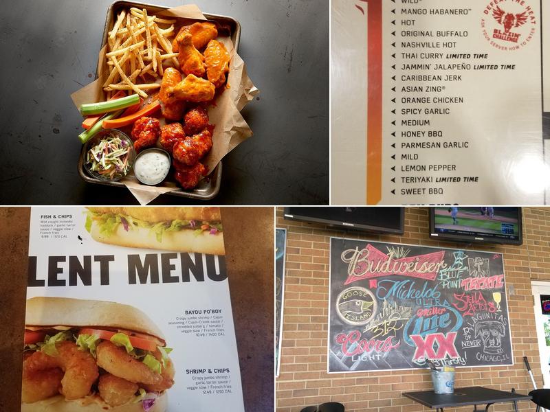Buffalo Wild Wings Menu