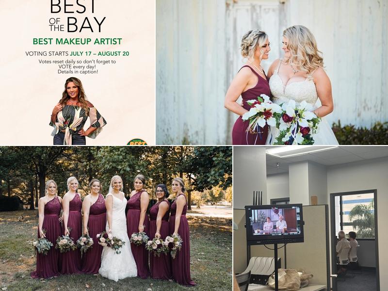 City Lights Makeup and Hair