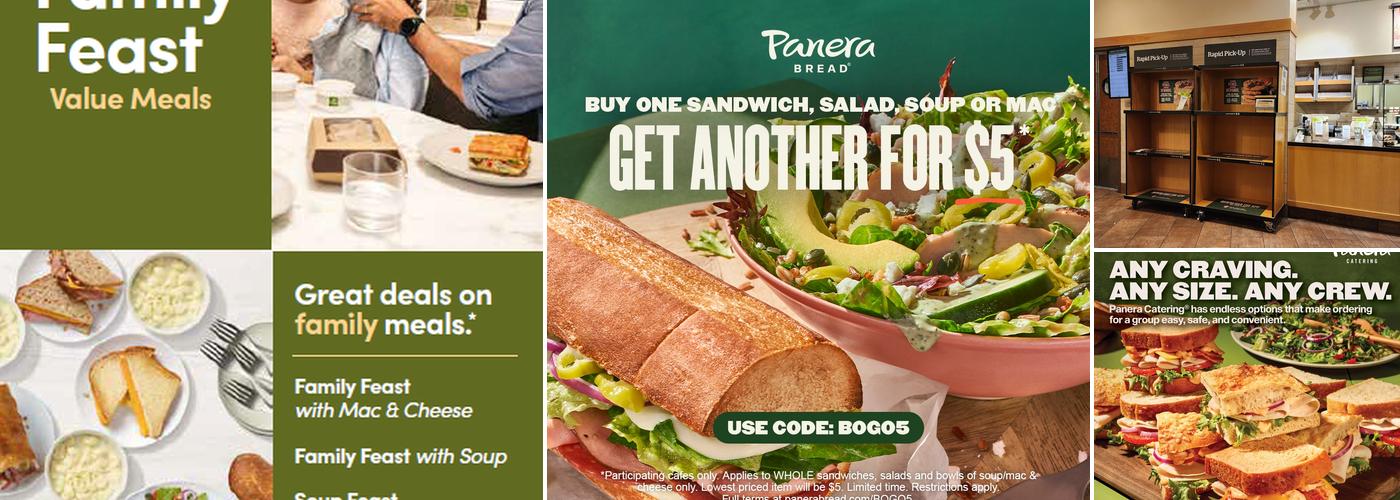 Panera Bread Menu