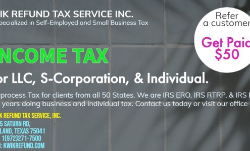 Kwik Income Tax Services Inc