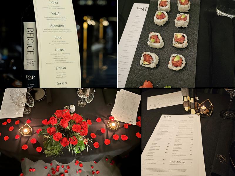 RSVP New York Menu