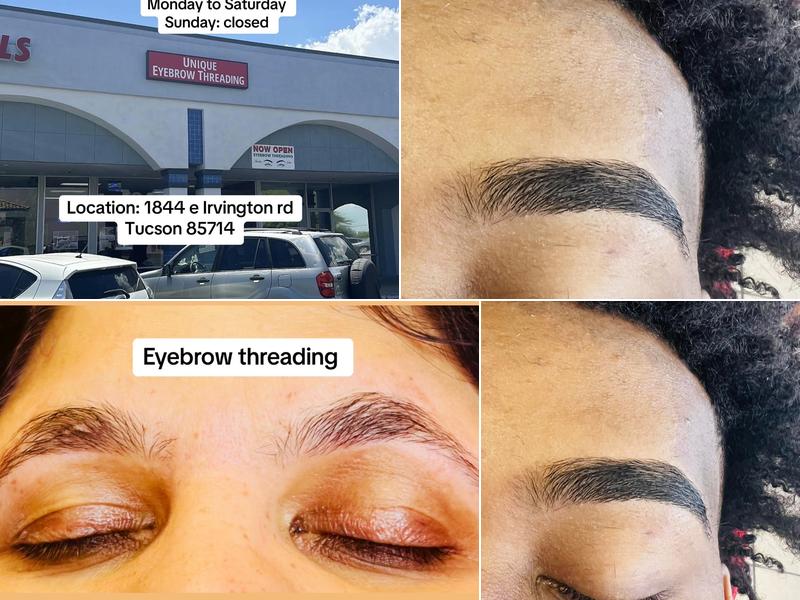 Unique eyebrow threading LLC