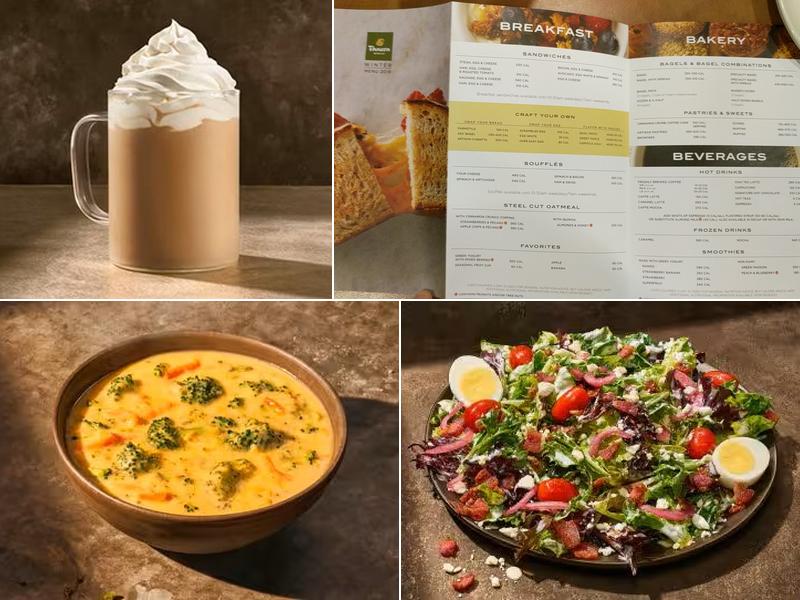 Panera Bread Menu