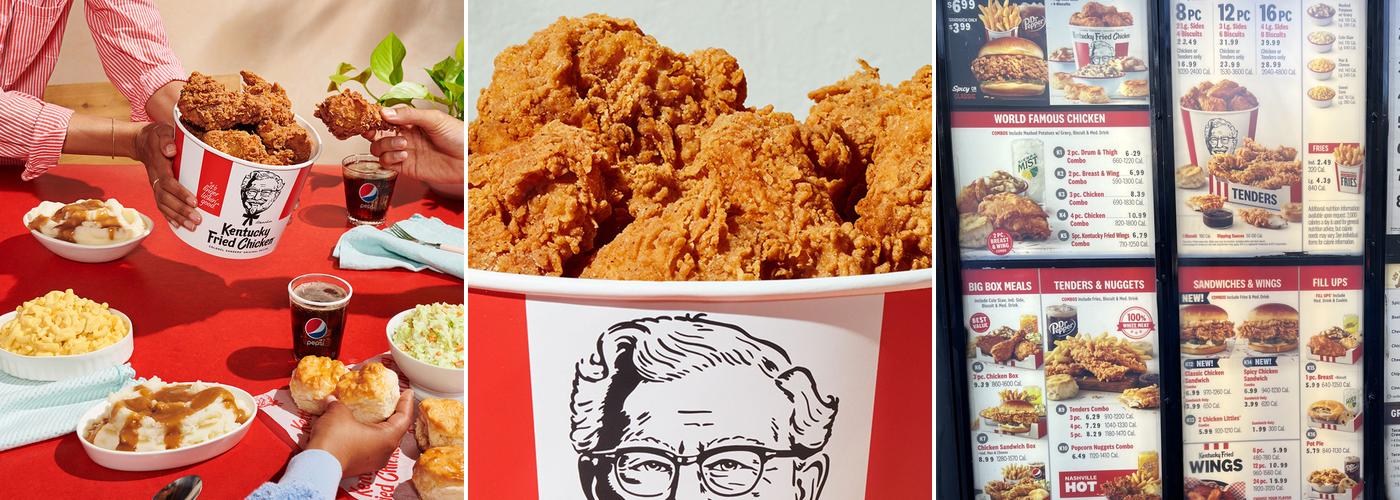 KFC Menu