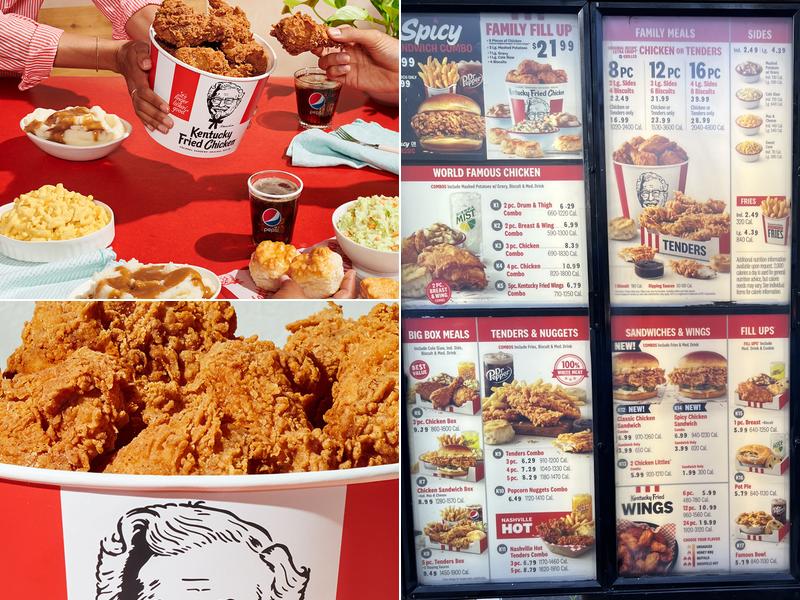 KFC Menu