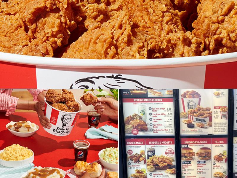 KFC Menu