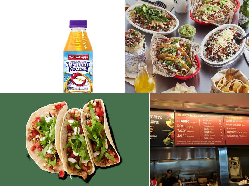 Chipotle Mexican Grill Menu