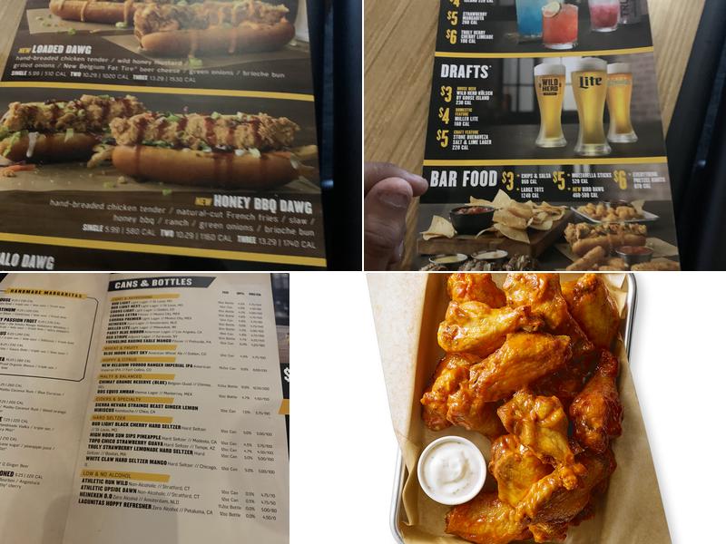 Buffalo Wild Wings Menu