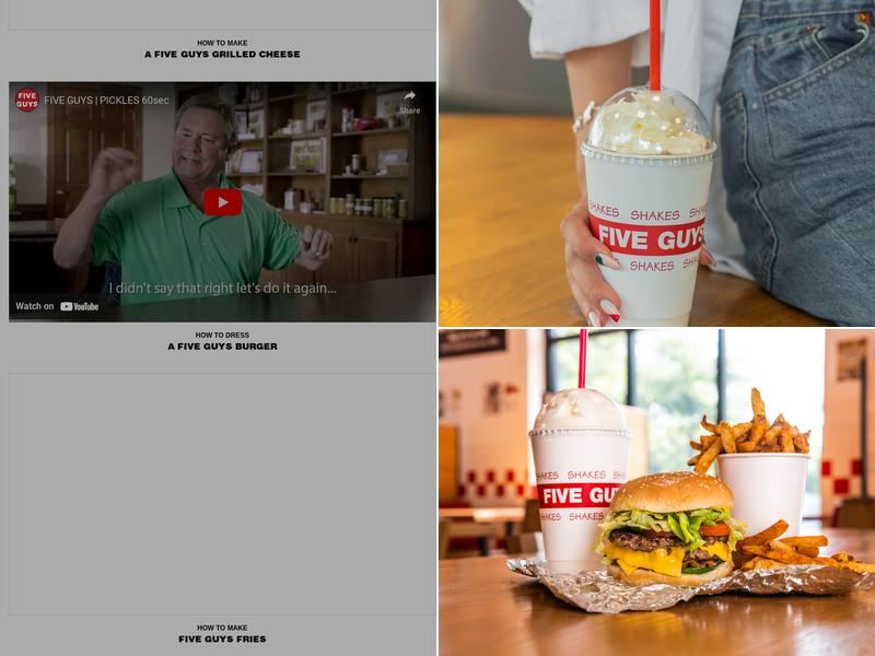 Five Guys Menu