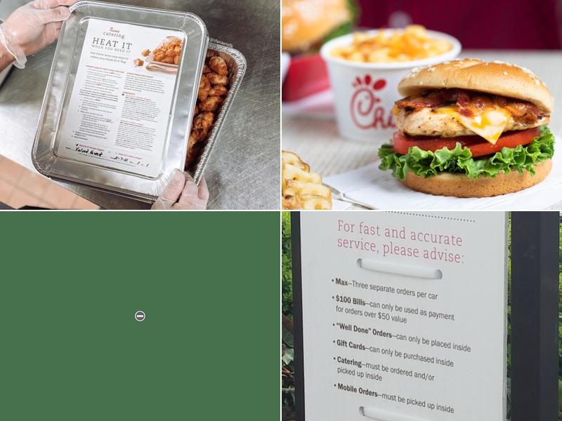 Chick-fil-A Menu