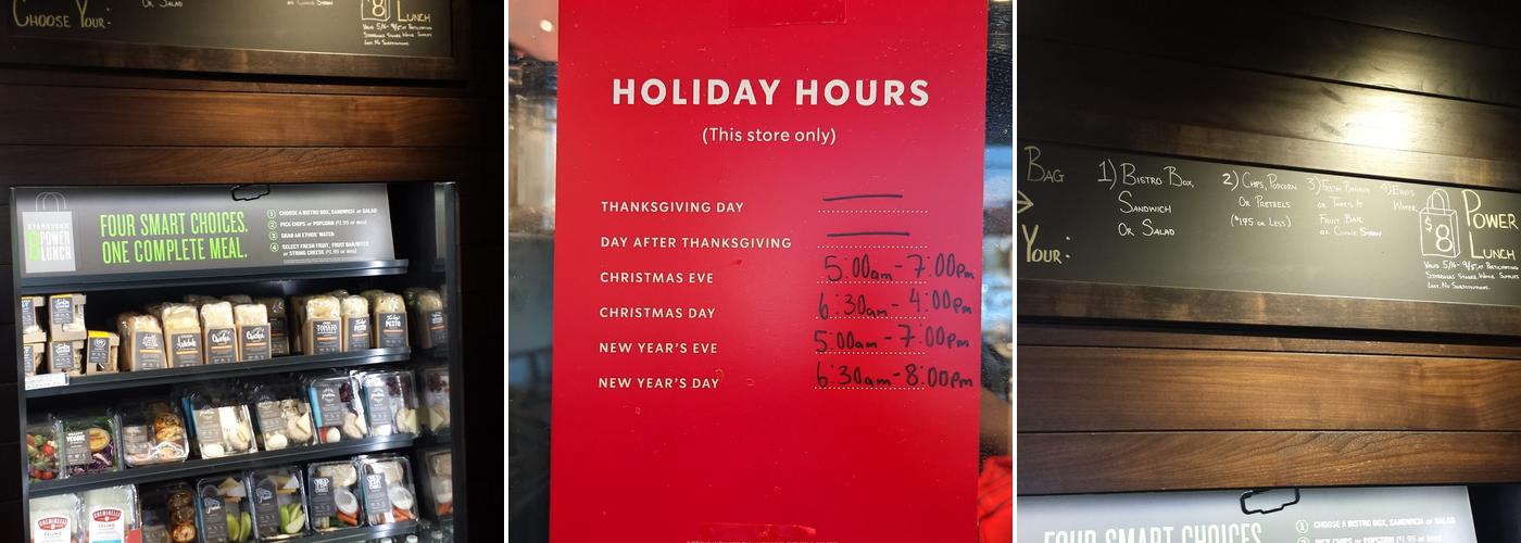 Starbucks Menu