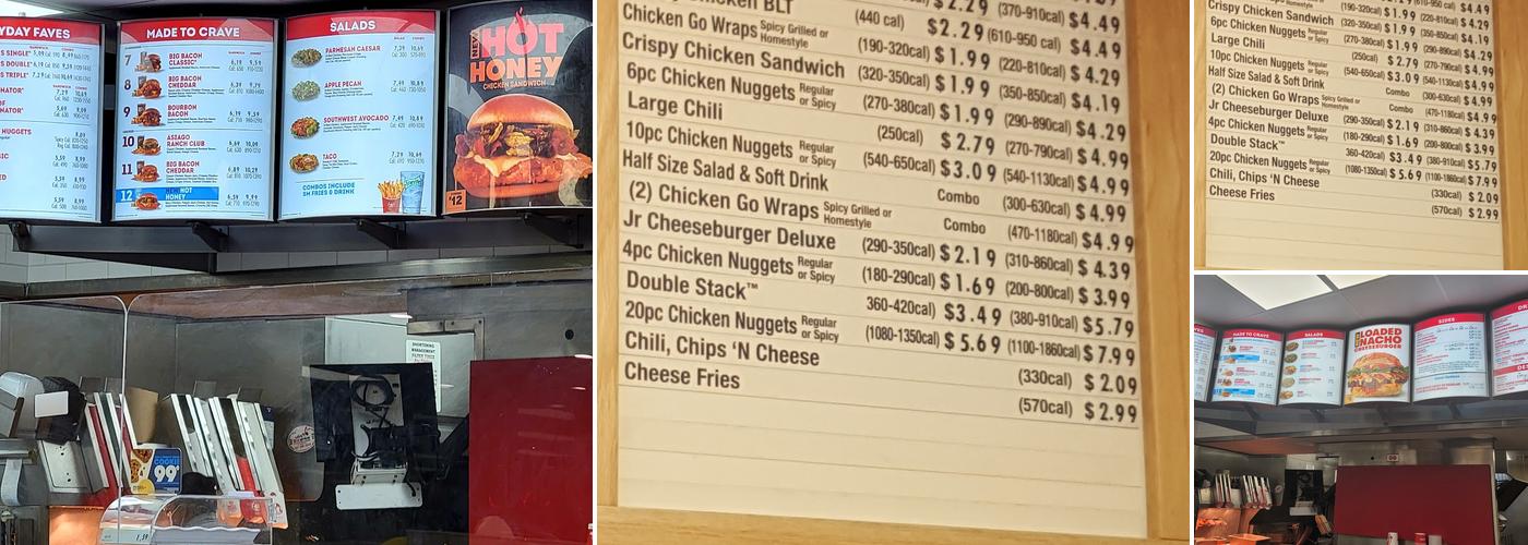 Wendy's Menu