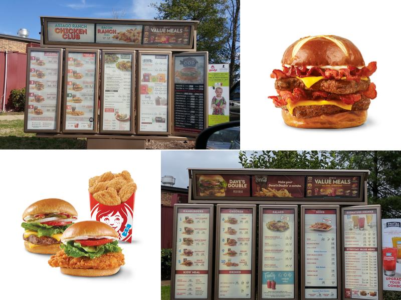 Wendy's Menu
