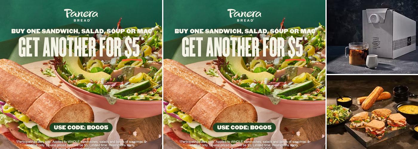 Panera Bread Menu