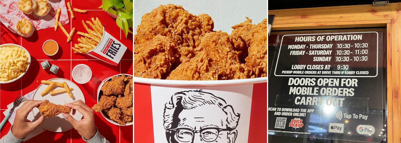 KFC Menu