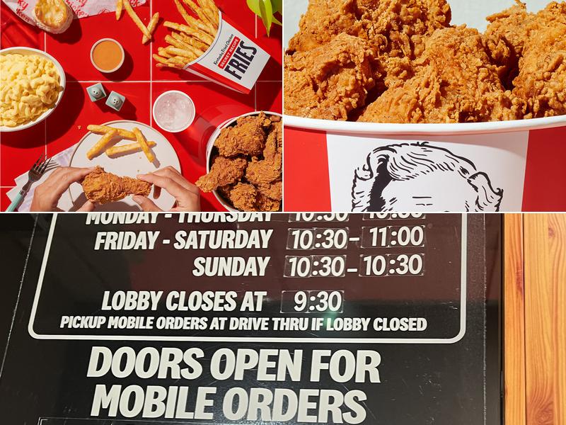 KFC Menu