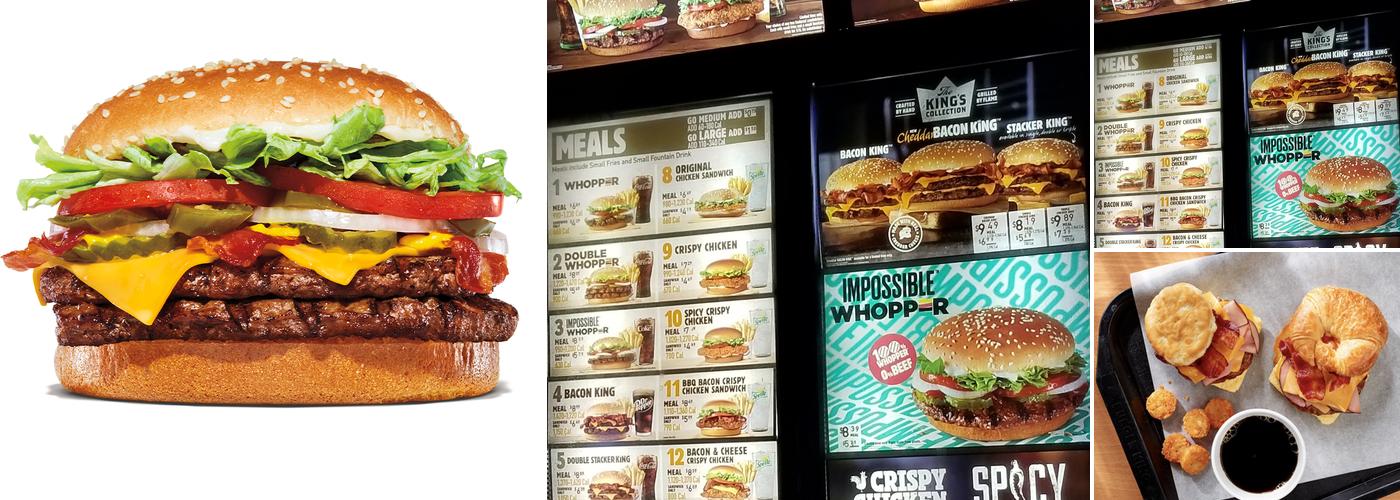 Burger King Menu