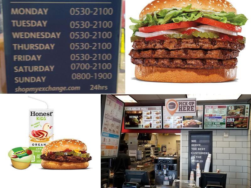 Burger King Menu