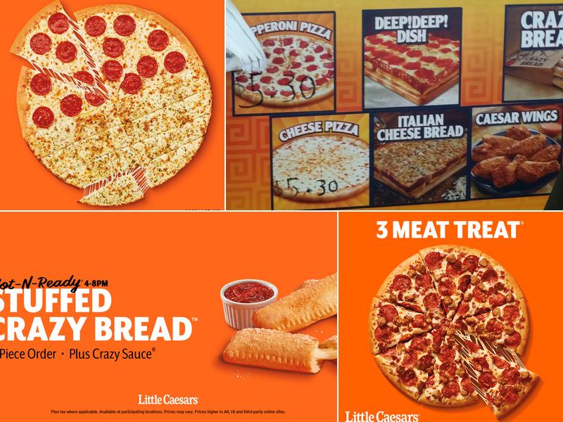 Little Caesars Pizza Menu