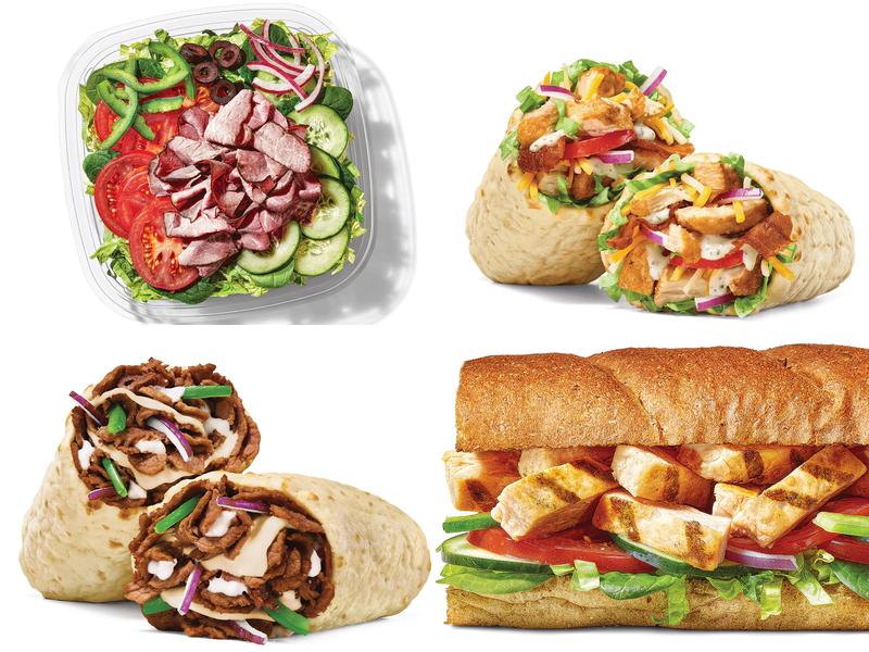 Subway Menu