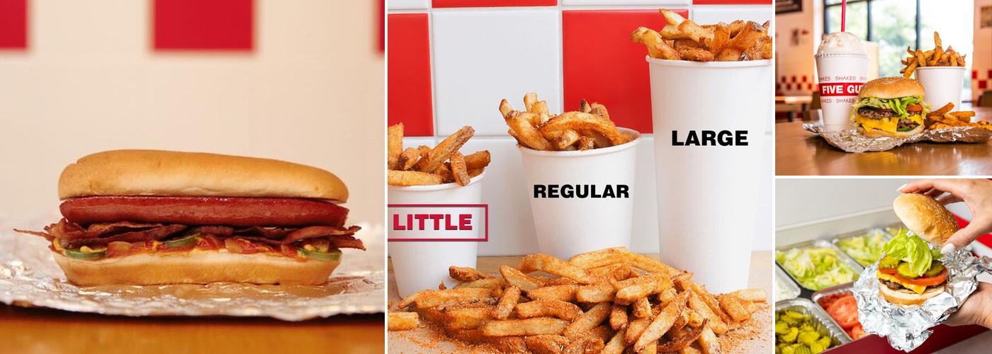 Five Guys Menu