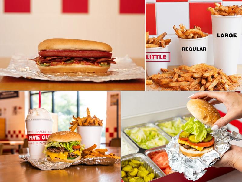 Five Guys Menu