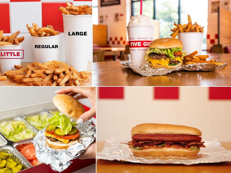 Five Guys Menu