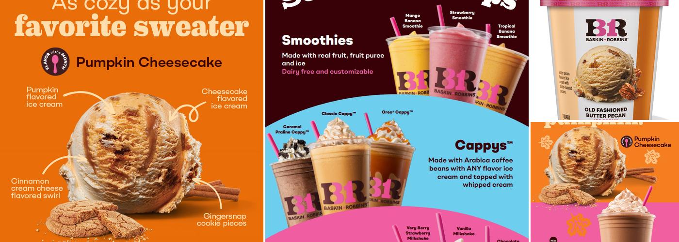 Baskin-Robbins Menu