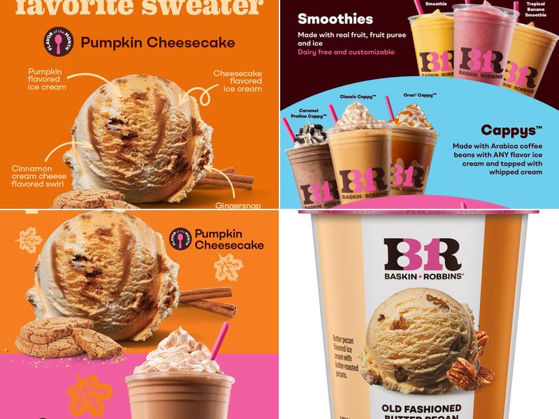 Baskin-Robbins Menu