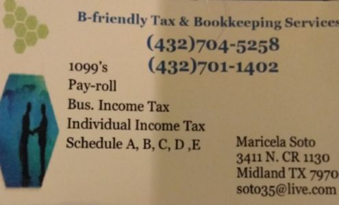 Bfriendly Tax Services and Bookkeeping