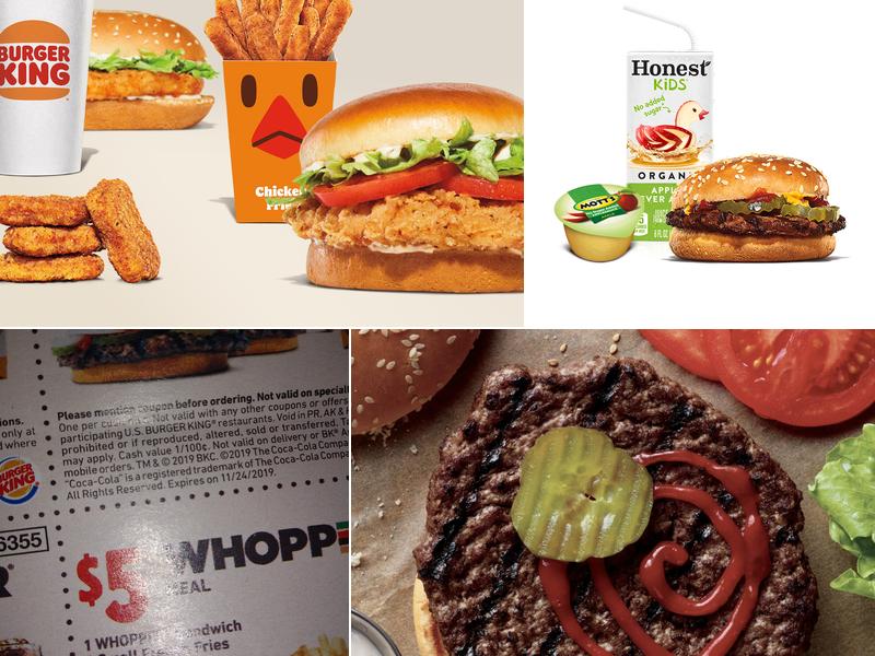 Burger King Menu