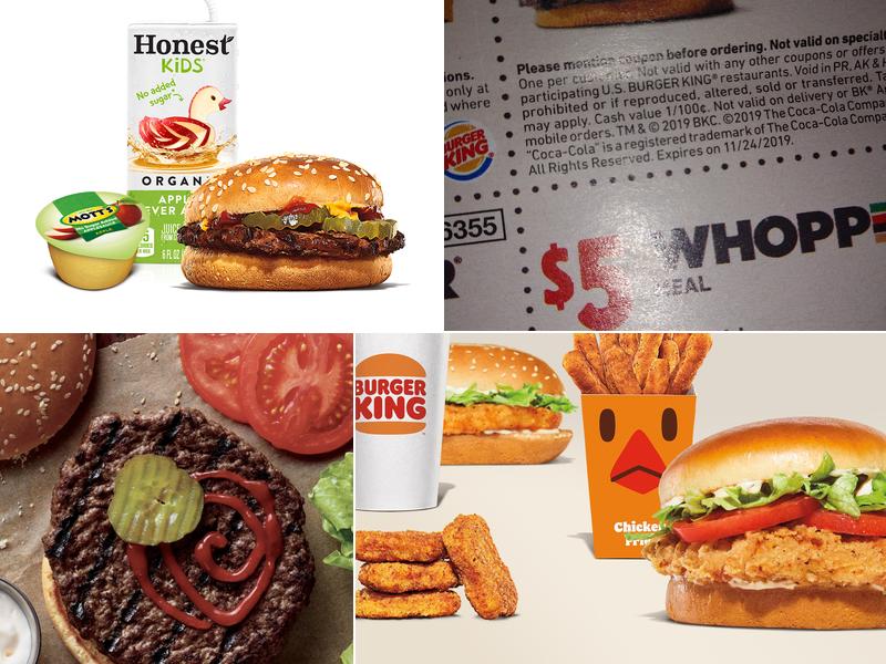 Burger King Menu